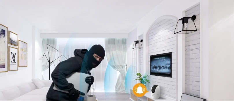 Camera IMOU A42P dễ dàng xoay nhiều góc, hướng tiện lợi